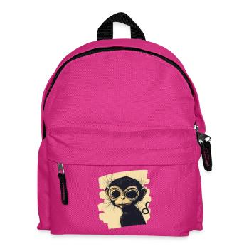 Monkey - Kids' Backpack - fuchsia - Front