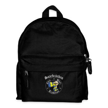 Saarbrücken Ehre Stolz Tradition No II - Kinder Rucksack - Schwarz - Vorne