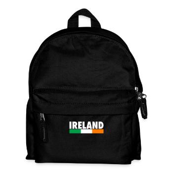 Irlande Irlande Drapeau irlandais Fier Irlandais - Sac à dos Enfant - noir - Devant