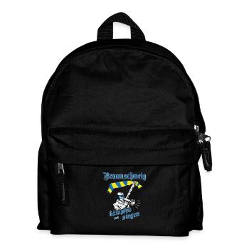 Braunschweig kämpfen und siegen No II - Kinder Rucksack - Schwarz - Vorne