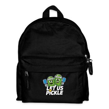 Drôle Pickleball Concombre Amoureux Balle Sport - Sac à dos Enfant - noir - Devant
