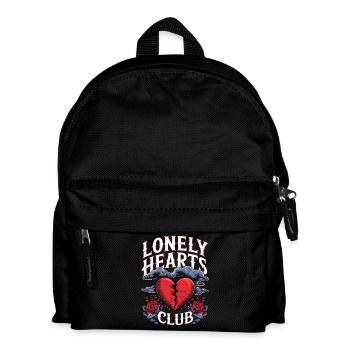 Lonely Hearts Club – Anti-Saint-Valentin - Sac à dos Enfant - noir - Devant