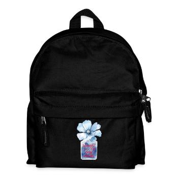 Belle vie chaque minute Citation inspirante - Sac à dos Enfant - noir - Devant