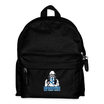 Magdeburg und sonst nichts - Kinder Rucksack - Schwarz - Vorne