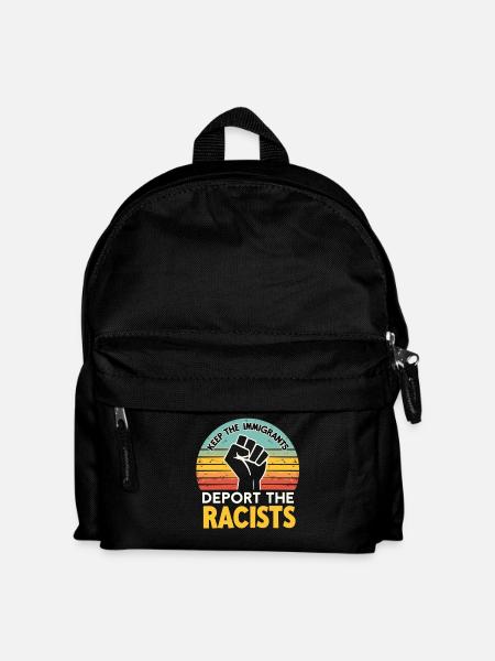 Antiracisme Diversité, justice et égalité - Sac à dos Enfant - noir