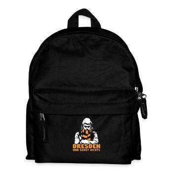 Dresden und sonst nichts - Kinder Rucksack - Schwarz - Vorne