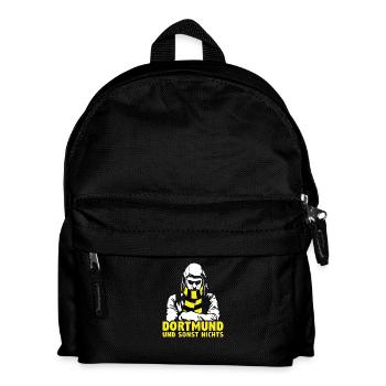 Dortmund und sonst nichts - Kinder Rucksack - Schwarz - Vorne