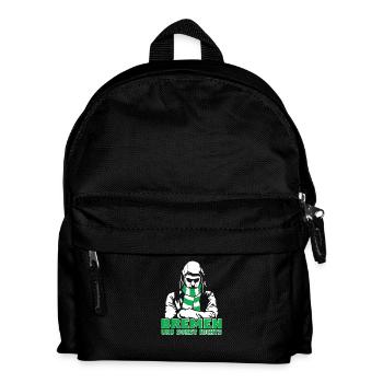 Bremen und sonst nichts - Kinder Rucksack - Schwarz - Vorne