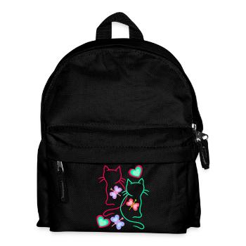 Bébés chats Enfant Tout-petits pour Enfants Chat - Sac à dos Enfant - noir - Devant