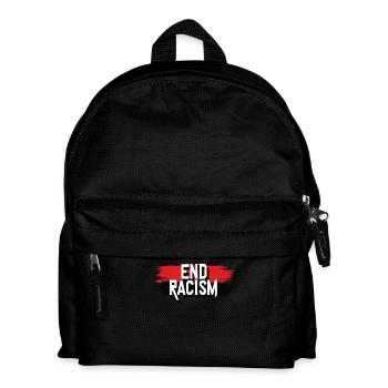 Anti-Rassismus Gleichberechtigung & Vielfalt - Kinder Rucksack - Schwarz - Vorne