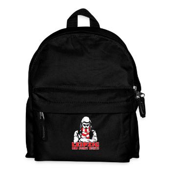 Leipzig und sonst nichts - Kinder Rucksack - Schwarz - Vorne