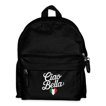 Ciao Bella - Kinder Rucksack - Schwarz - Vorne