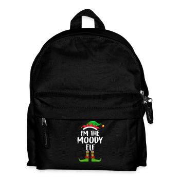 I'm The Moody Elf Shirt Matching Family Christmas - Kids' Backpack - black - Front