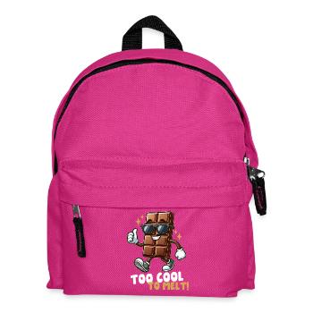 Cooler Schokoriegel - Kinder Rucksack - Fuchsia - Vorne