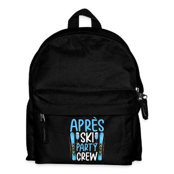 Apres Ski Party Crew - Kinder Rucksack - Schwarz - Vorne