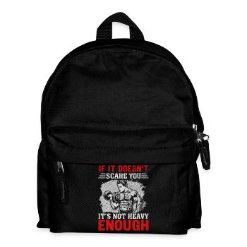 N’ayez pas peur des poids lourds - Sac à dos Enfant - noir - Devant