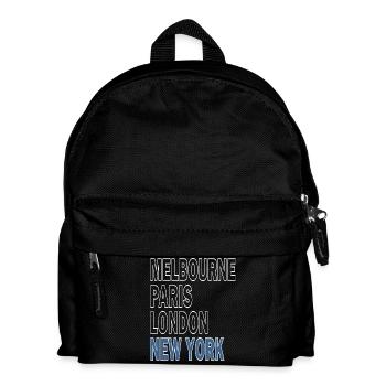 Major Tennis Tournament New York City - Kids' Backpack - black - Front