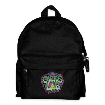Cactus Labor Chemie Kreativität Entfalten - Kinder Rucksack - Schwarz - Vorne