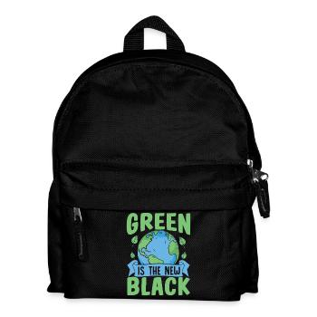 Le vert est le nouveau noir - Sac à dos Enfant - noir - Devant