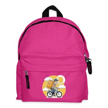 IHR POSTBOTE - Kinder Rucksack - Fuchsia - Vorne