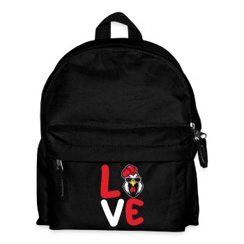 Chicken Rooster - Kids' Backpack - black - Front