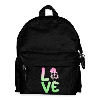 Hühner Hahn - Kinder Rucksack - Schwarz - Vorne