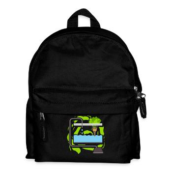 Culture hydroponique - Sac à dos Enfant - noir - Devant