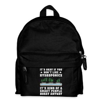 Hydroponics - Kids' Backpack - black - Front
