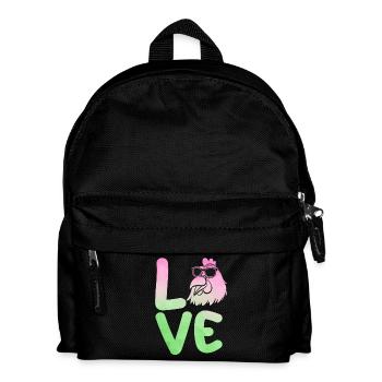 Chickens Hen - Kids' Backpack - black - Front