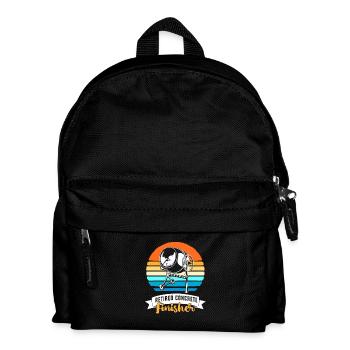 Concrete Concrete Paver Concrete Mixer - Kids' Backpack - black - Front