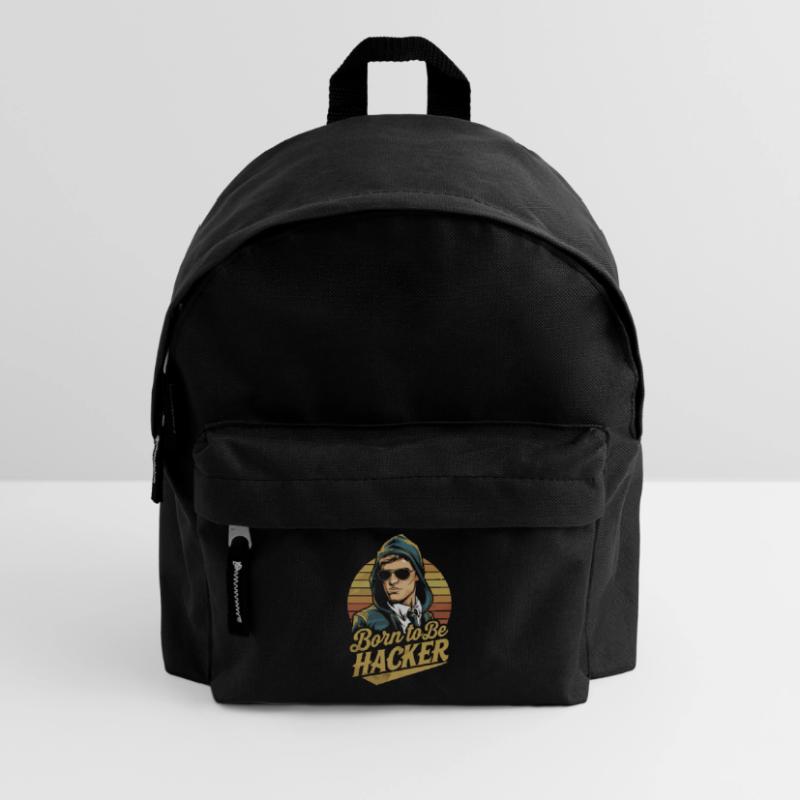 Born to Be Hacker – Computer Science Nerd IT Kids' Backpack