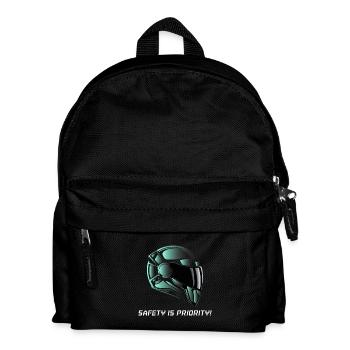 SAFETY IS PRIORITY - Kids' Backpack - black - Front