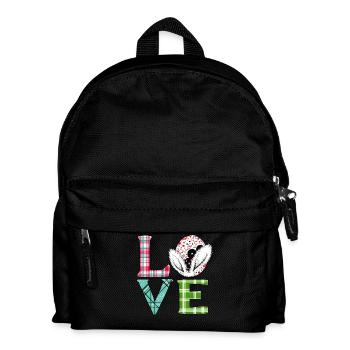 Liebe Ostern - Kinder Rucksack - Schwarz - Vorne
