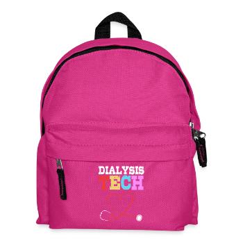 Dialyse-Techniker - Kinder Rucksack - Fuchsia - Vorne
