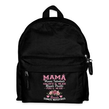 Mama, aber das schönste Geschenk sind wir - Kinder Rucksack - Schwarz - Vorne