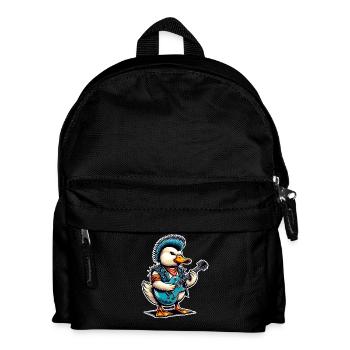 Duck Rock and Roll Guitarist - Kids' Backpack - black - Front