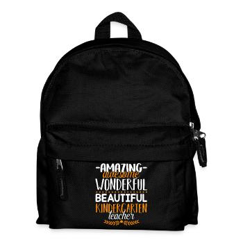 Kindergarten Teacher Amazing Kindergarten Teacher - Kids' Backpack - black - Front