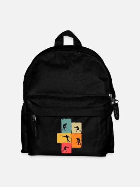 Fechter Fechten - Kinder Rucksack - Schwarz