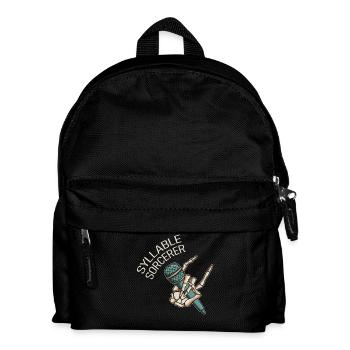 Syllable Magician Poetry Slam - Kids' Backpack - black - Front