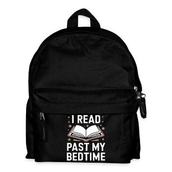 Books Book Reading Library Library Bookworm - Kids' Backpack - black - Front