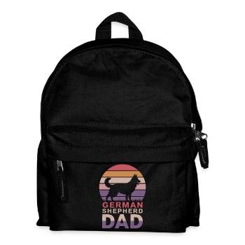 Berger allemand disant berger allemand cadeau - Sac à dos Enfant - noir - Devant
