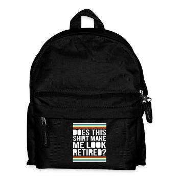 Pension 2025 Retirement 2025 Pensioner Pensioner Pensioner - Kids' Backpack - black - Front