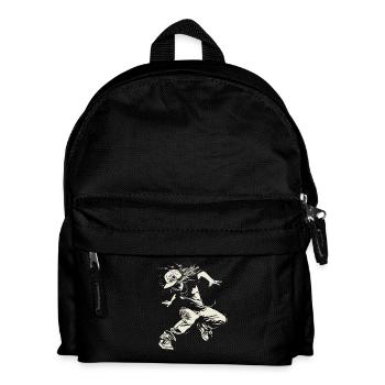 B-Girl Sketch - Kids' Backpack - black - Front