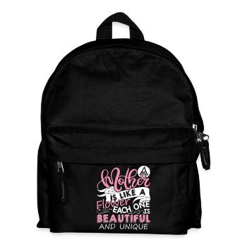 Mother's Day Mother Is Beautiful And Unique - Kids' Backpack - black - Front