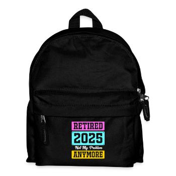 Pension 2025 Retirement 2025 Pensioner Pensioner Pensioner - Kids' Backpack - black - Front