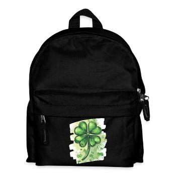 Trèfle de la Saint-Patrick - Sac à dos Enfant - noir - Devant