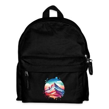 Berg - Kinder Rucksack - Schwarz - Vorne