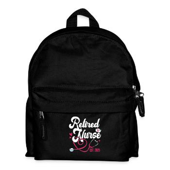 Pension 2025 Retirement 2025 Pensioner Pensioner Pensioner - Kids' Backpack - black - Front