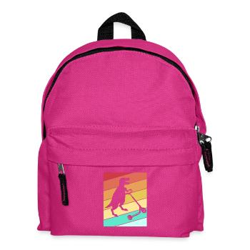 Scooter Roller - Kids' Backpack - fuchsia - Front