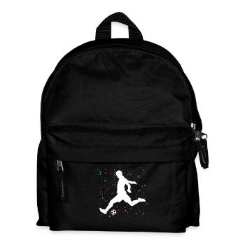Joueur de football Football - Sac à dos Enfant - noir - Devant